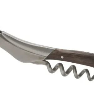 Laguiole en Aubrac kelnersmes 12 cm wengéhout bruin Bestel Nu