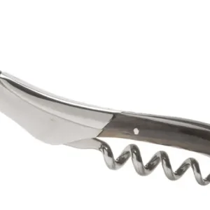 Laguiole en Aubrac kelnersmes 12 cm hoorn donkerbruin Premium