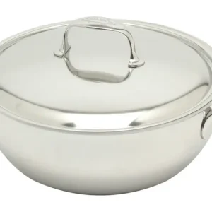 Demeyere Atlantis conische braadpan ø 28 cm rvs Betaalbaar
