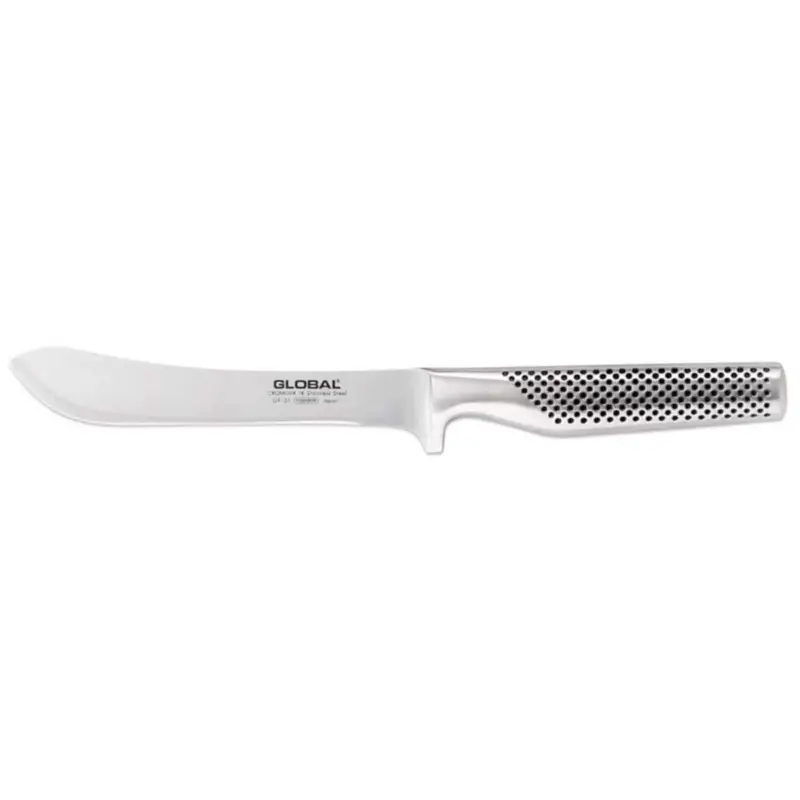 Laatste Versie Global GF27 slagersmes 16 cm messenstaal