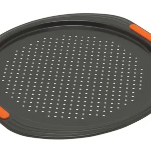 Le Creuset Pâtiliss pizzaplaat ø 33 staal zwart Hoge Kwaliteit