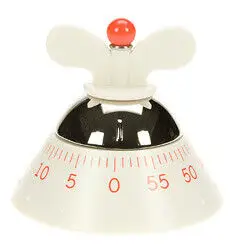 Speciale Aanbieding Alessi Michael Graves keukenwekker 10,5 cm kunststof wit