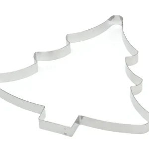 Aanbieding Gobel uitsteekvorm kerstboom 16 cm rvs glans