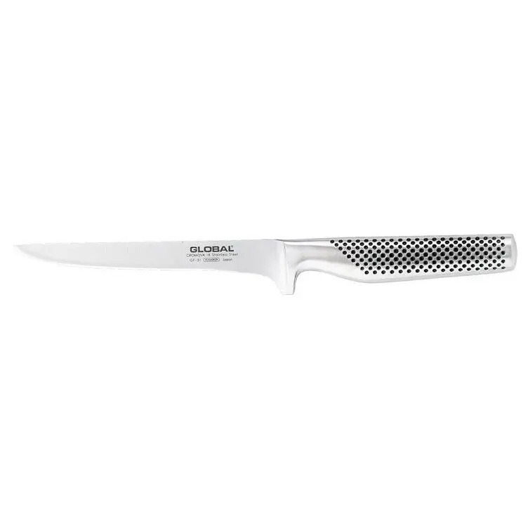 Merkproduct Global GF31 uitbeenmes 16 cm messenstaal