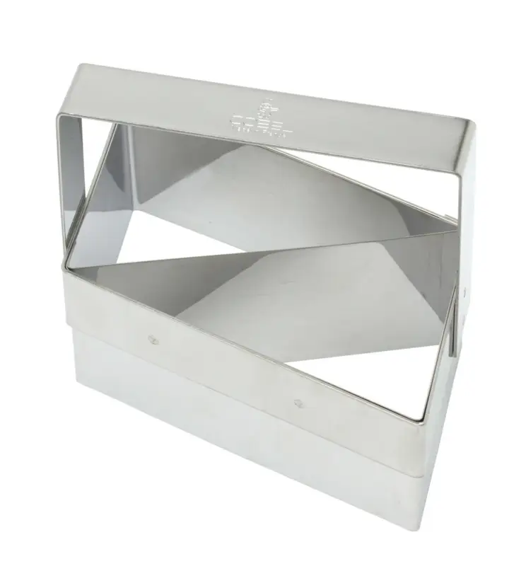 Dagaanbieding Gobel croissant uitsteekvorm 11 cm rvs glans