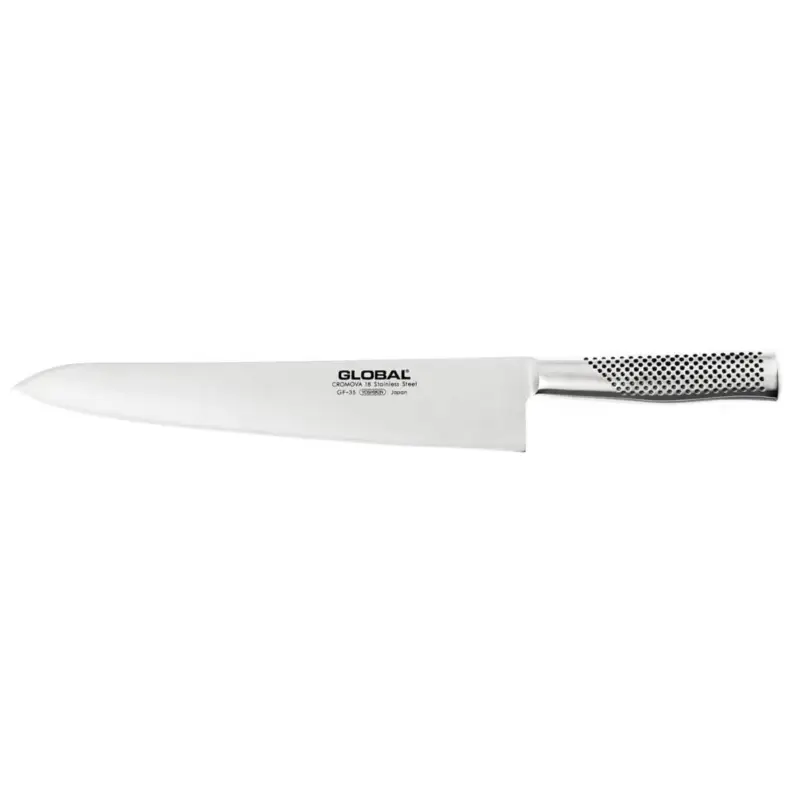 Koop Vandaag Global GF35 koksmes 30 cm messenstaal