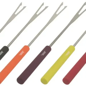 Koop Vandaag Spring fonduevork 26 cm kunststof diverse kleuren 6-delig