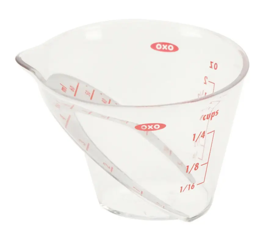 OXO Good Grips maatbeker 60 ml kunststof transparant Direct Beschikbaar