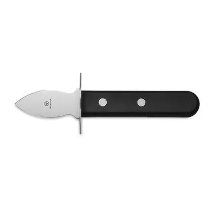Must-Have Wüsthof oestermes 17 cm messenstaal zwart
