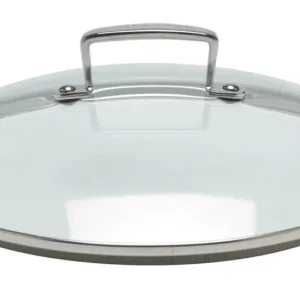 Lage Kosten Le Creuset Les Forgées deksel ø 26 cm glas