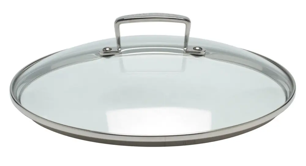 Lage Kosten Le Creuset Les Forgées deksel ø 26 cm glas