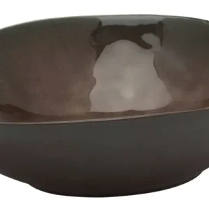 Serax Pure kom ovaal ø 20 cm keramiek bruin Shop Nu