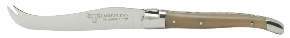 Laguiole en Aubrac kaasmes 10 cm hoorn beige Favoriet