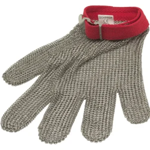 Oldenhof oesterhandschoen M rvs rood Exclusieve Aanbieding