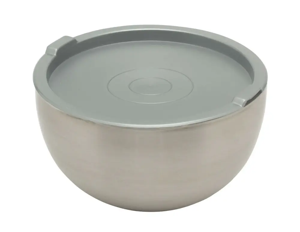 GSW thermoskom dubbelwandig met deksel ø 22 cm rvs Lage Prijs
