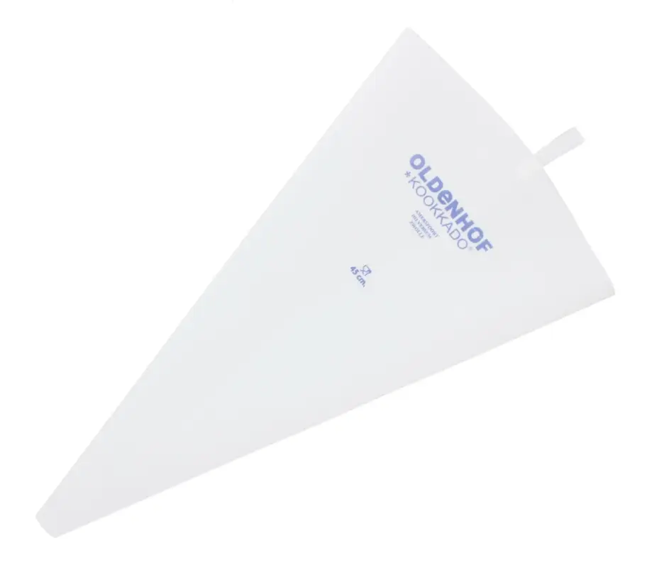 Oldenhof spuitzak 45 cm nylon wit Superprijs