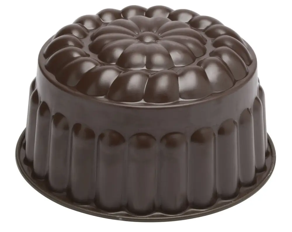 Populair Gobel puddingvorm 1,7 liter ø 18 cm staal bruin