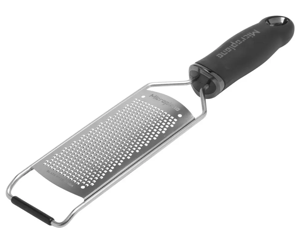 Betrouwbaar Microplane Gourmet rasp fijn 32 cm rvs zwart