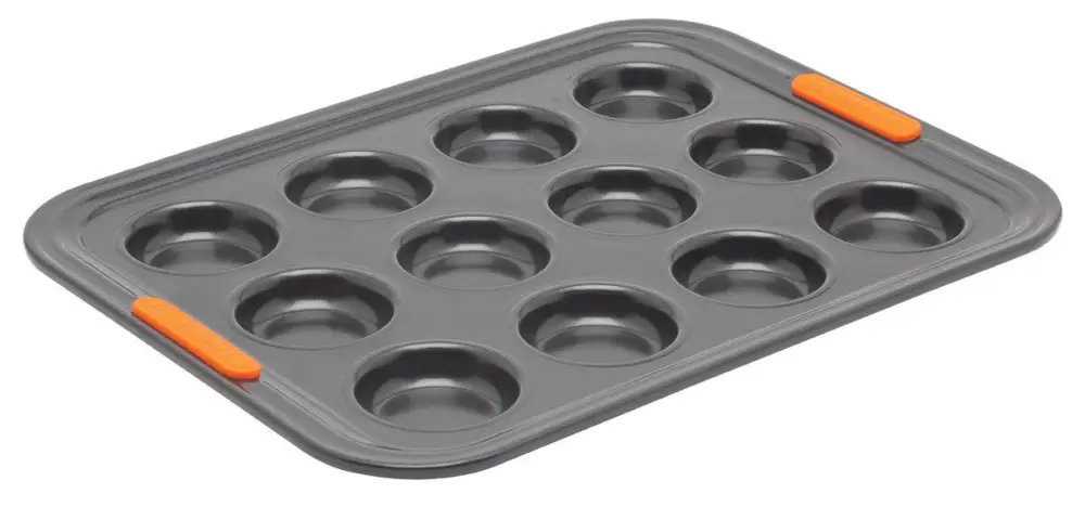 Le Creuset Pâtiliss bakvorm voor 12 mini-cakes staal zwart Bestel Nu