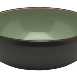 Serax Pure schaal ø 16,5 cm keramiek lichtgroen/zwart Shop Nu