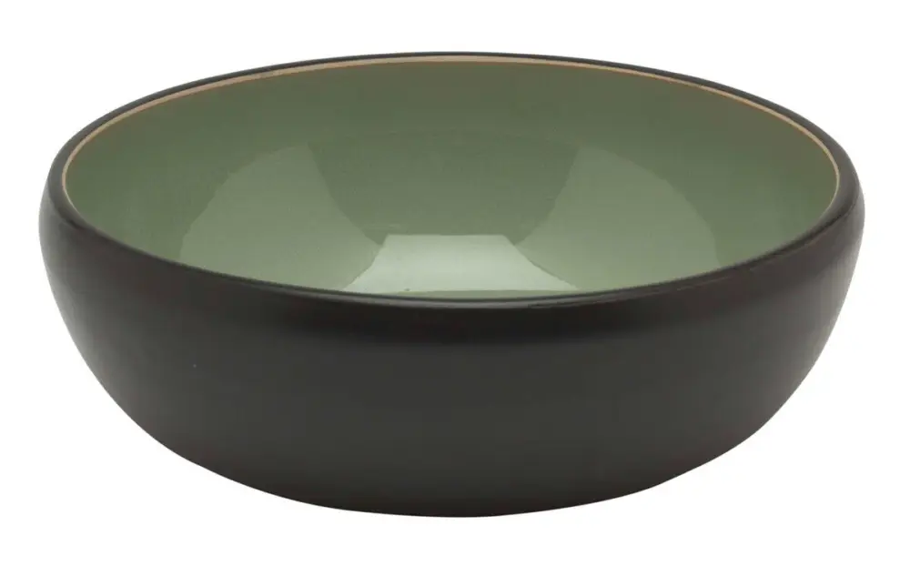 Serax Pure schaal ø 16,5 cm keramiek lichtgroen/zwart Shop Nu