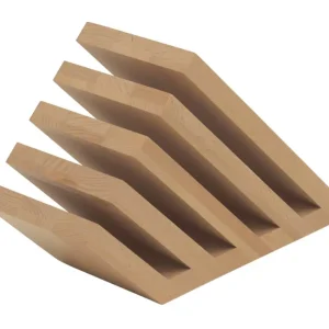 Oldenhof Venezia magnetisch messenblok 5 elementen hout blank Beperkt Aanbod