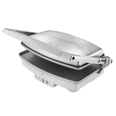 Bestel Nu Breville DuraCeramic paninimaker rvs