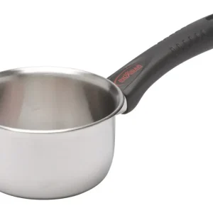 Inoxibar steelpan ø 10 cm rvs mat Populair