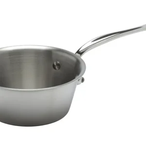 Laatste Versie Mauviel M'Cook conische sauspan ø 16 cm rvs