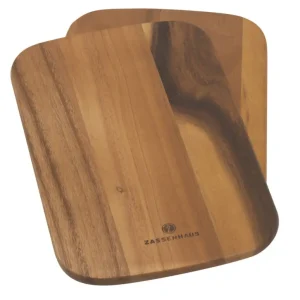 Beste Prijs Zassenhaus snijplank 26 x 17 cm hout 2 stuks
