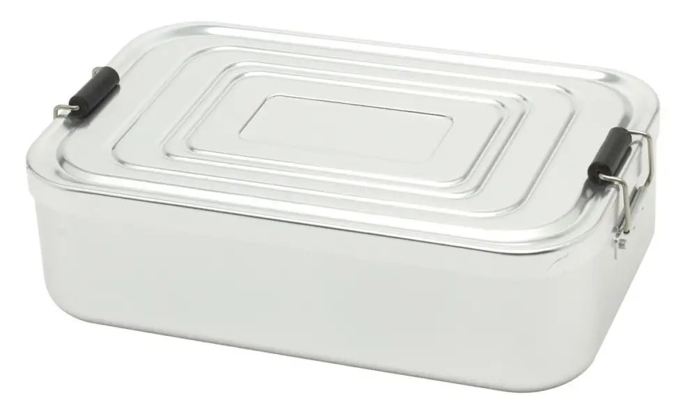 Küchenprofi lunchbox 23 x 15 cm aluminium mat Hete Deal