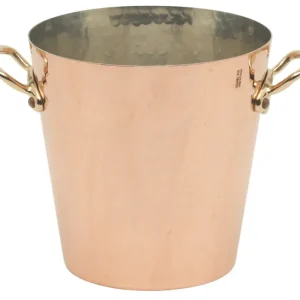 Laatste Kans Mauviel M'30 conische champagne-emmer ø 20 cm koper messing