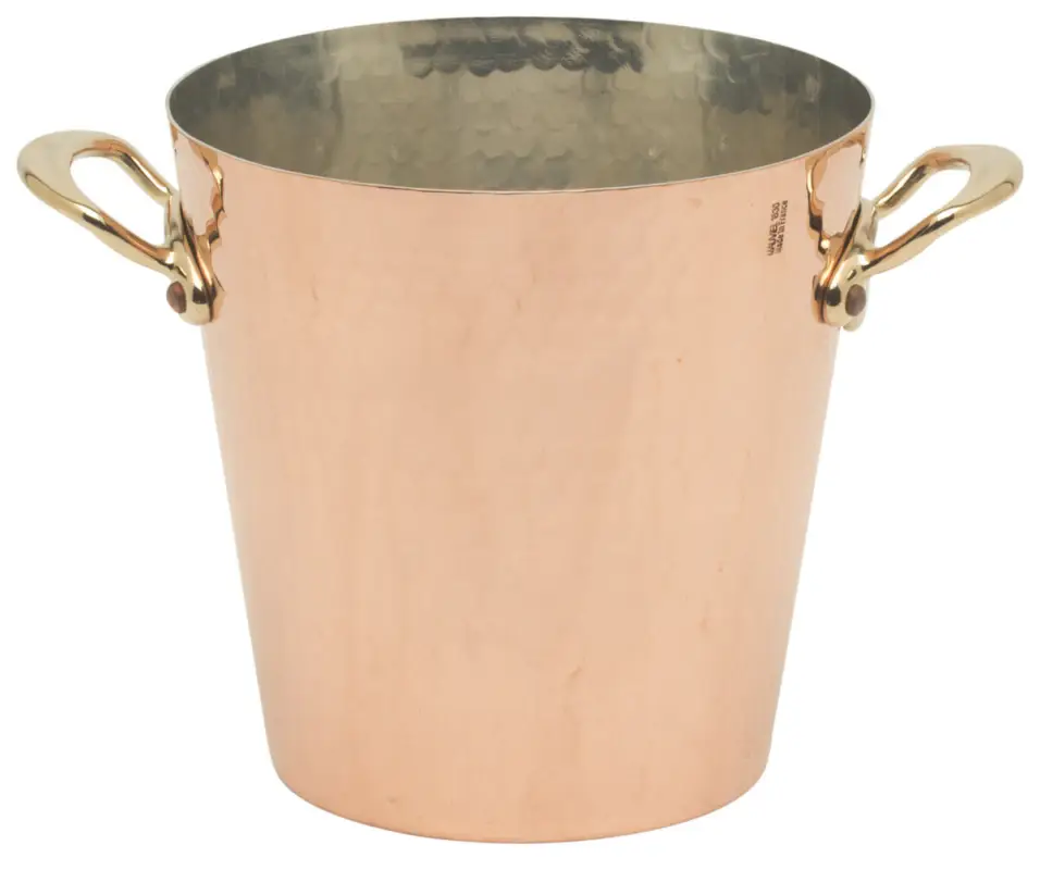 Laatste Kans Mauviel M'30 conische champagne-emmer ø 20 cm koper messing