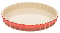 Le Creuset taartvorm ø 28 cm aardewerk rood Veilige Betaling