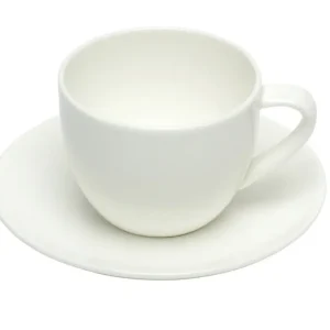 Direct Verzonden ASA Selection à Table kop met schotel 250 ml porselein wit 2-delig