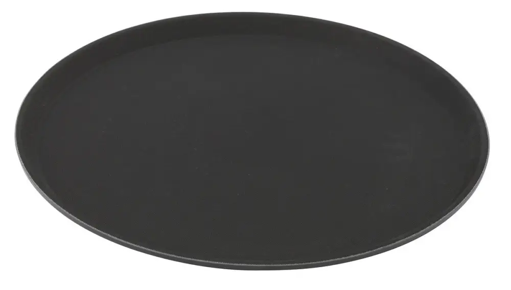 Inoxibar dienblad ø 40 cm glasvezel zwart Beperkte Voorraad
