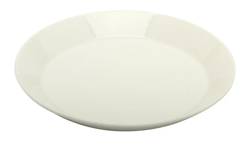 Iittala Teema bord rond 23 cm porselein wit Meest Verkocht