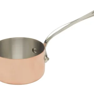 Exclusieve Aanbieding Mauviel M'150S steelpan rond ø 12 cm koper rvs handgreep