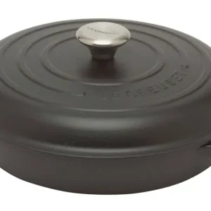 Le Creuset multifunctionele braadpan 3,2 liter ø 30 cm gietijzer matzwart Speciale Aanbieding