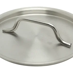 Inoxibar deksel ø 16 cm rvs mat Op = Op