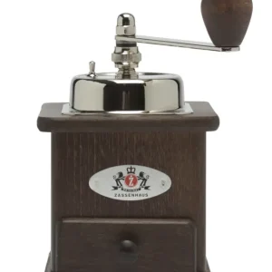 Zassenhaus Brasilia koffiemolen 12,5 x 12 cm donker beukenhout Veilige Betaling