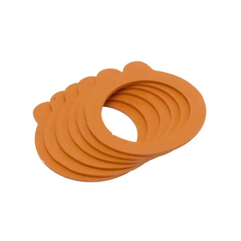 Kilner weckring voor 125 ml weckpot rubber oranje 6 stuks Meest Verkocht