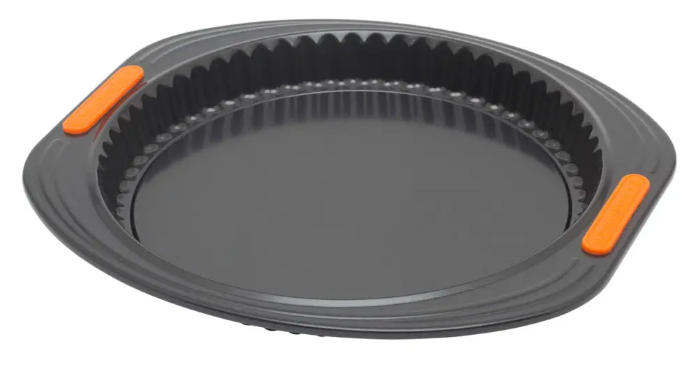 Le Creuset Pâtiliss taartvorm uitneembare bodem ø 28 cm staal zwart Dagaanbieding