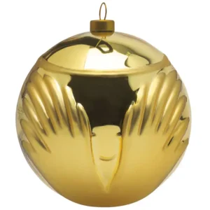 Uitverkoop Alessi Le Palle Presepe 'Angioletto' kerstbal goudkleurig