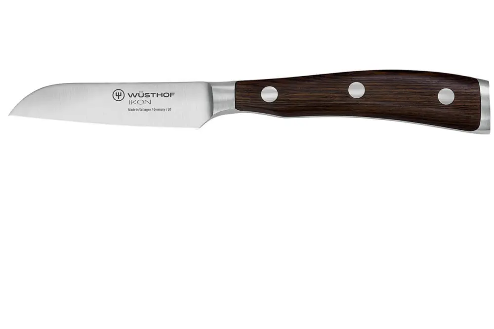Wüsthof Ikon groentemes 8 cm messenstaal hout Hete Deal