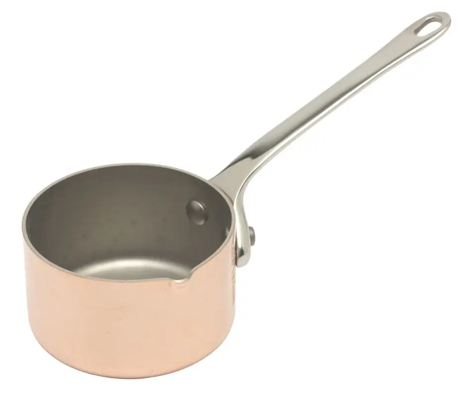 Mauviel M'minis steelpan ø 5 cm koper rvs handgreep Betaalbaar
