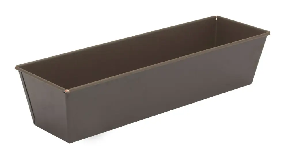 Weekendaanbieding Gobel cakevorm 37 x 11,5 cm staal bruin