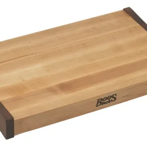 Beperkte Voorraad Boos Blocks Geneve snijplank met walnoot greep 49,5 x 30,5 cm esdoornhout