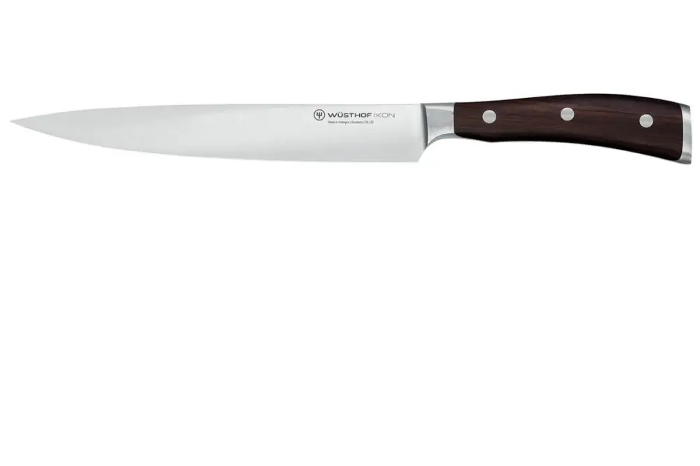 Wüsthof Ikon vleesmes 20 cm messenstaal hout Gecertificeerd