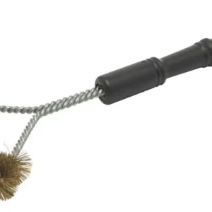 Seizoensaanbieding Brushtech Spiral barbecue reinigingsborstel 41 cm messing zw
